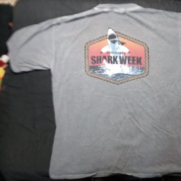 Crazy Shirts Discovery Shark Week T-Shirt - Picture 6 of 7